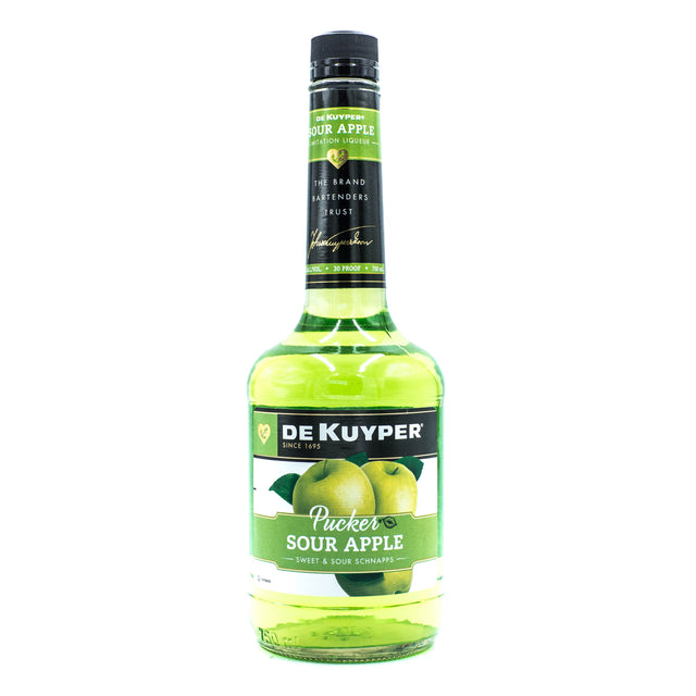 DeKuyper Sour Apple Pucker Schnapps 750ml