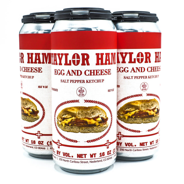 Knotted Root Taylor Ham Egg and Cheese Salt Pepper Ketchup DIPA 4pk