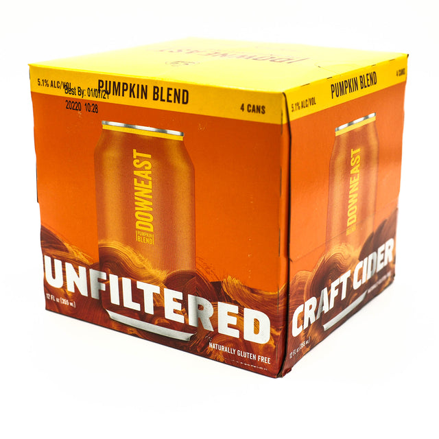 Downeast Cider Pumpkin Blend 4pk Cans