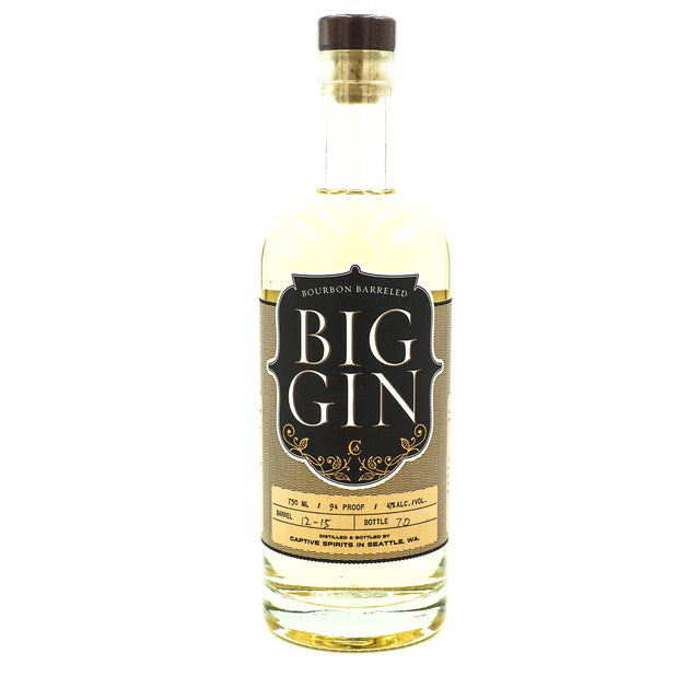 Big Gin Bourbon Barrel Aged 750ml