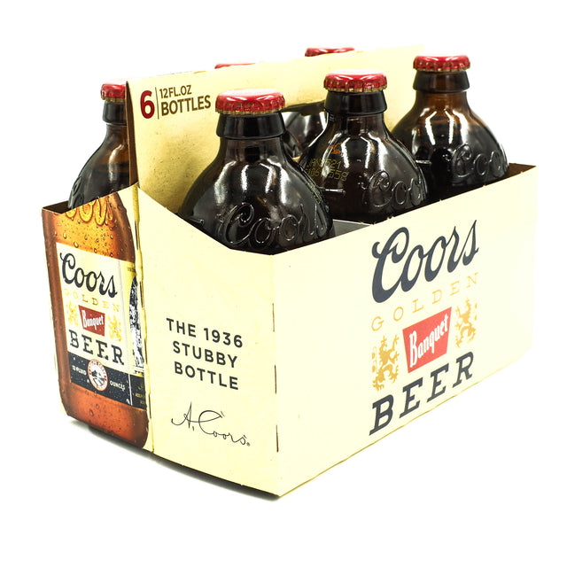 Coors Banquet 6pk Bottles
