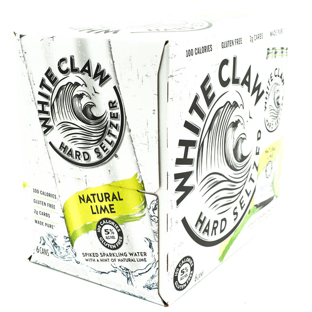 White Claw Lime 6pk Cans