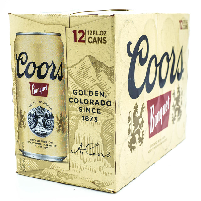 Coors Banquet 12pk Cans