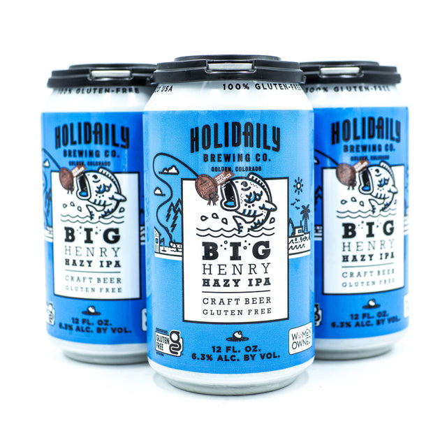 Holidaily Big Henry Gluten Free Hazy IPA 4pk