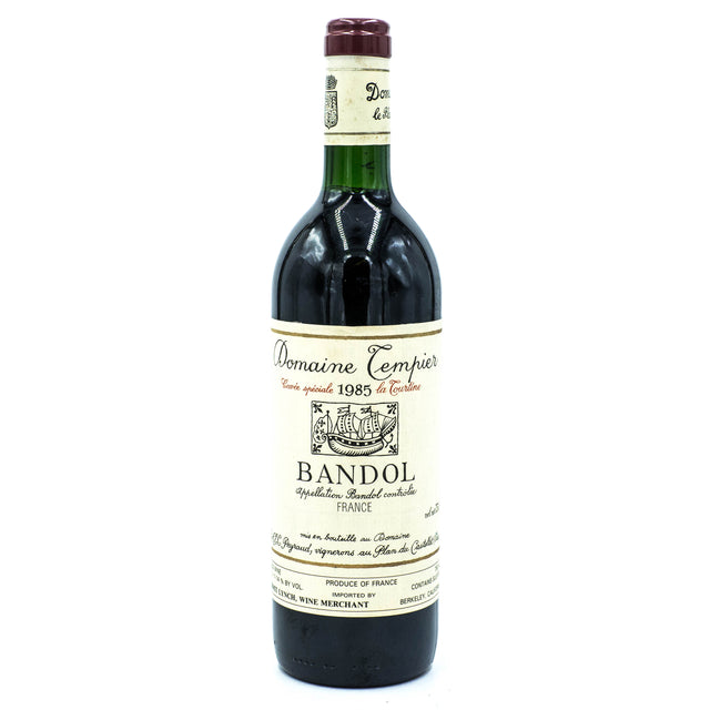 Domaine Tempier Bandol La Tourtine 1985