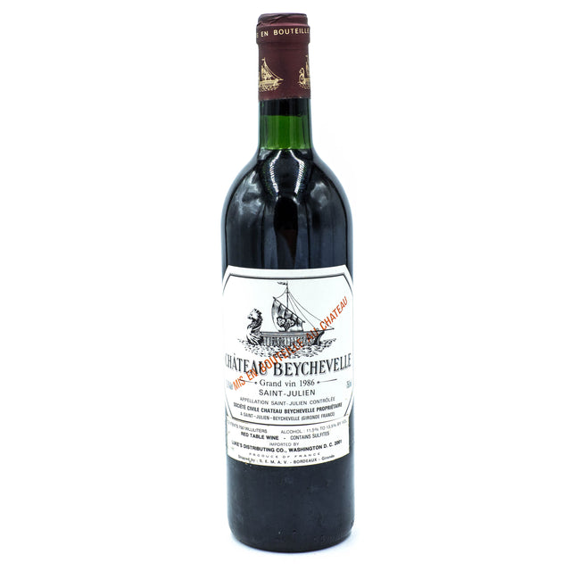 Chateau Beychevelle 1986