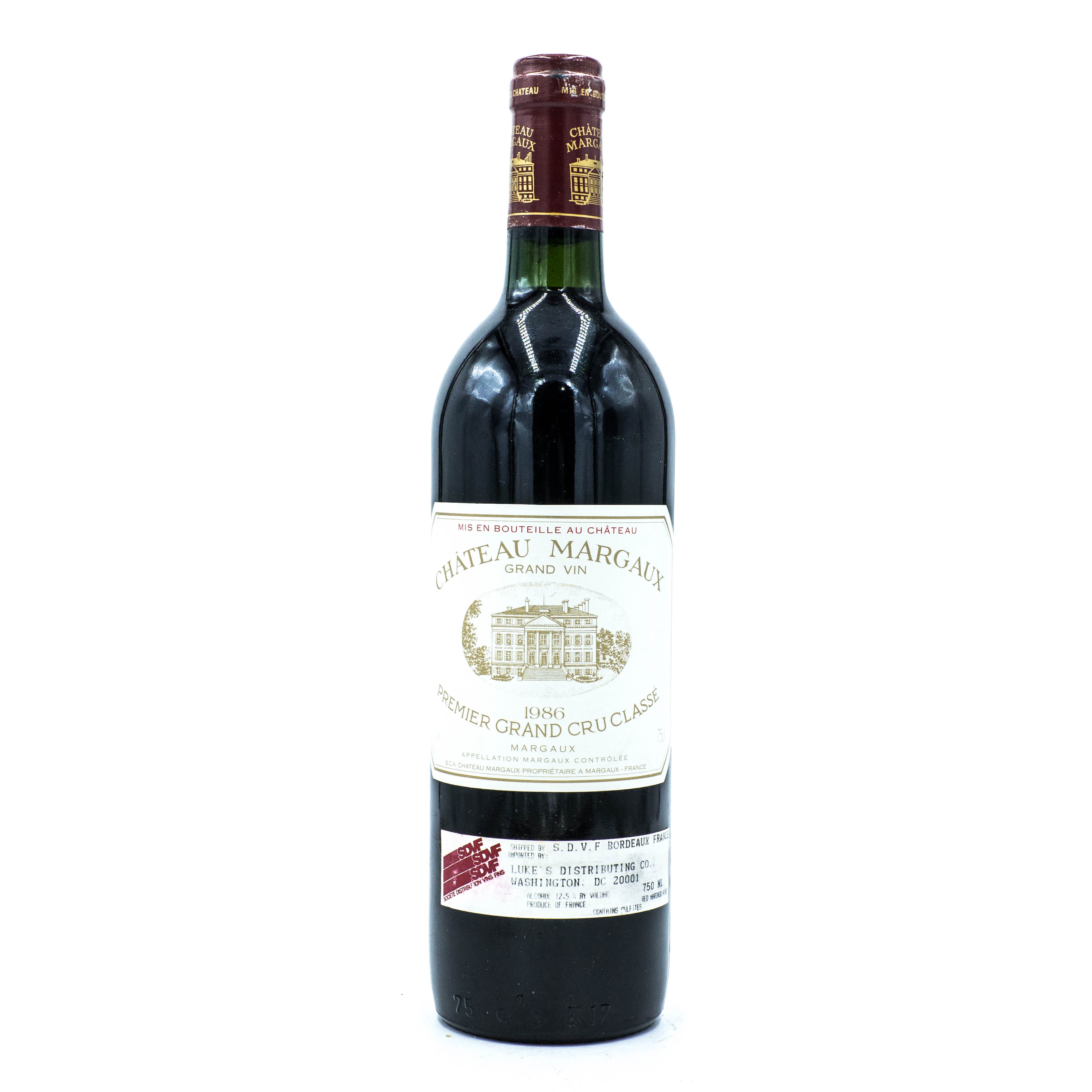 Chateau Margaux 1986 赤ワイン 750ml 1986 Chateau Margaux, Margaux, Bottle (750ml)