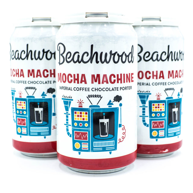 Beachwood Mocha Machine Imperial Coffee Chocolate Porter 4pk