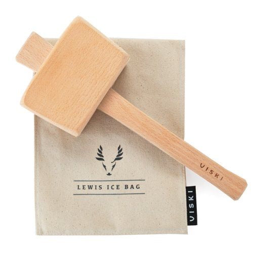 Lewis Ice Bag and Mallet by Viski