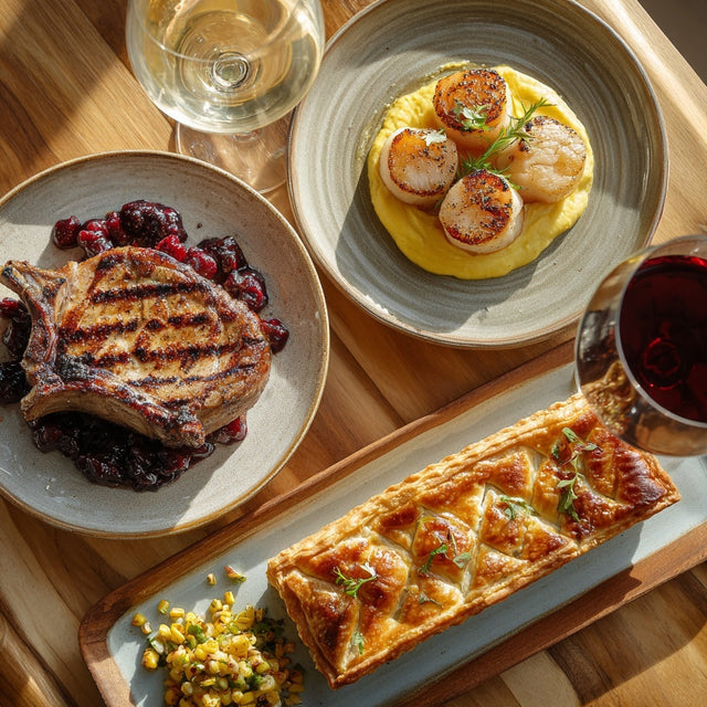 July ‘25 Drink Better Wine Club Food Pairing Recipes