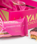 Mayana Chocolate Strawberry Rose Bar