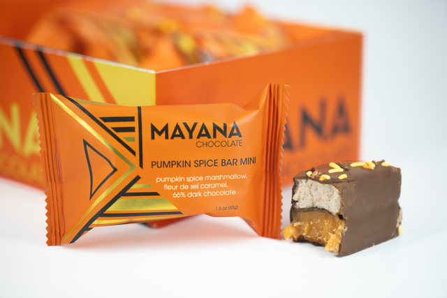 Mayana Chocolate Pumpkin Spice Bar