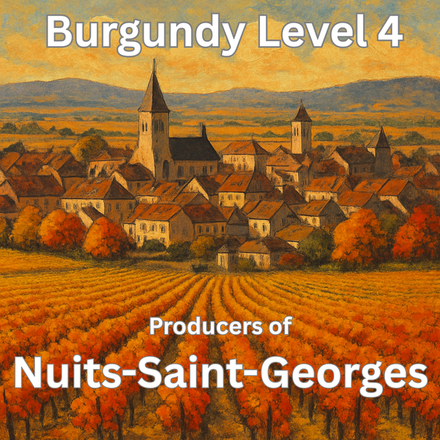 Summer Burgundy Series - Class 8 - Producers of Nuits-St-Georges September 15
