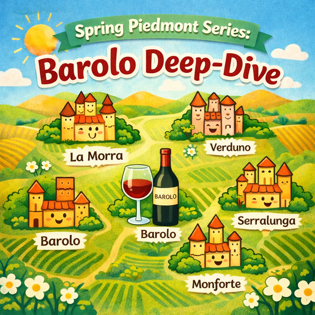 Spring Piedmont Series - Barolo Deep Dive May 6