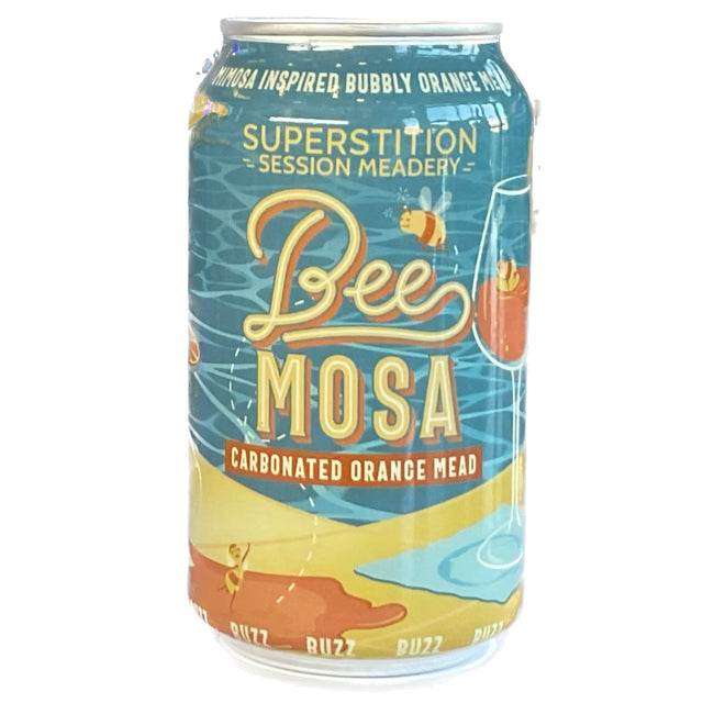 Superstition BeeMosa Session Mead 12oz Can