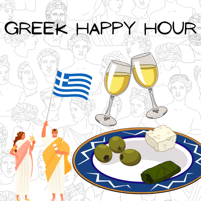 Greek Wine Happy Hour Feb 17