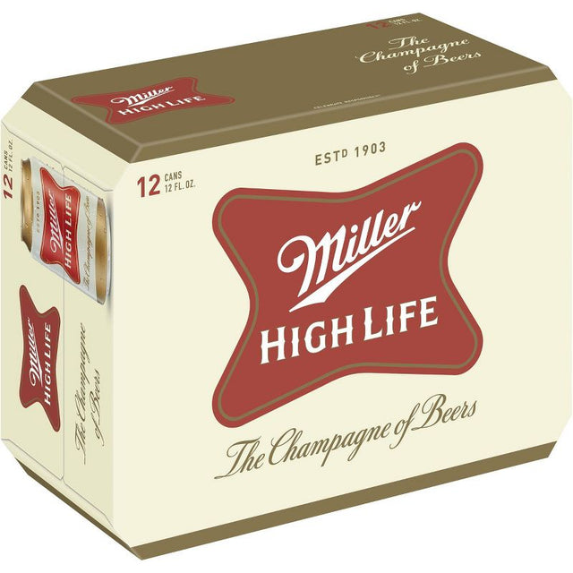 Miller High Life 12pk Cans