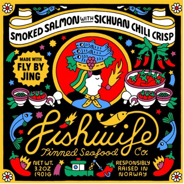 Fishwife Smoked Salmon with Sweet & Spicy Zhong
