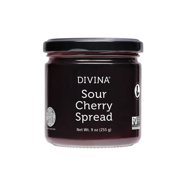 Divina Sour Cherry Spread 9oz