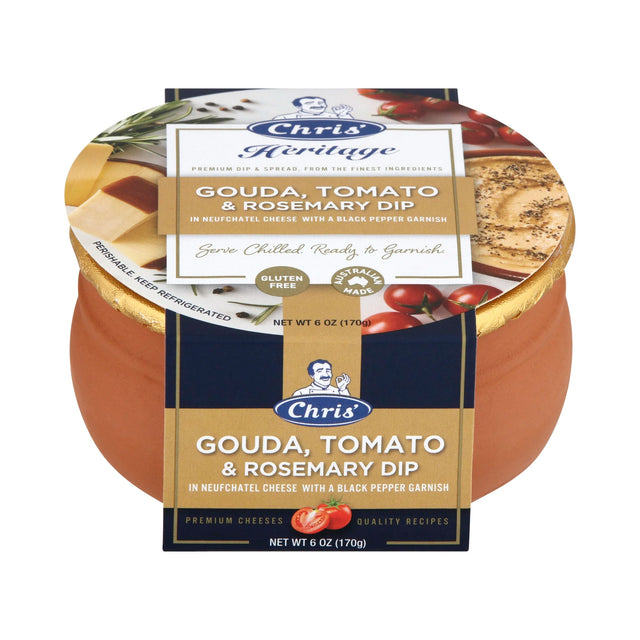 Chris’s Heritage Tomato & Rosemary Gouda Dip