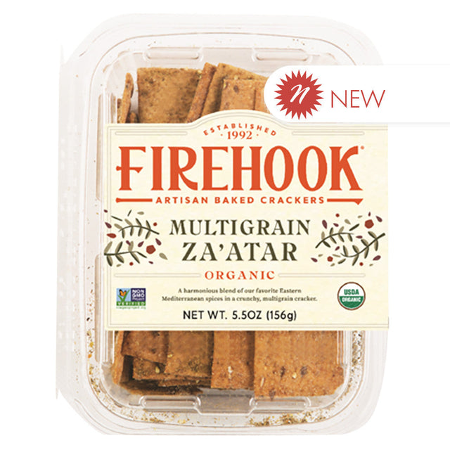 Firehook ZA’ATAR Multigrain Crackers 5.5oz