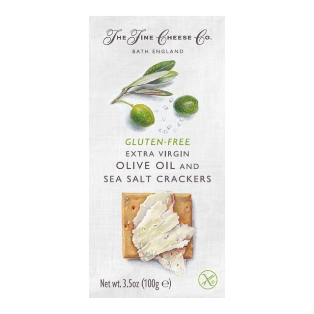 Fine Cheese Co. Extra Virgin Olive Oil and Sea Salt Crackers 4.4oz