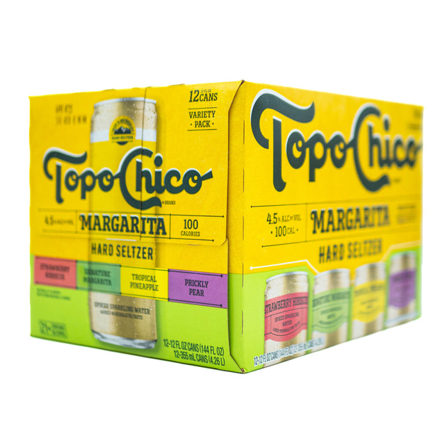 Topo Chico Hard Seltzer Margarita Variety 12pk