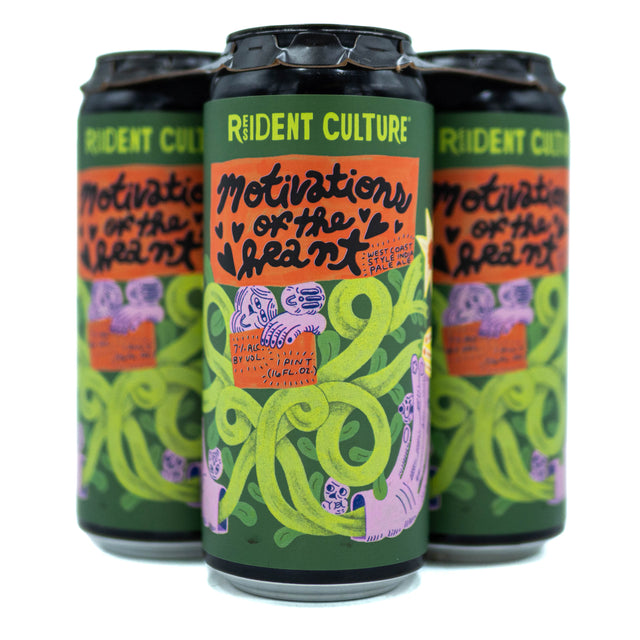 Resident Culture Motivations of the Heart WC IPA 4pk