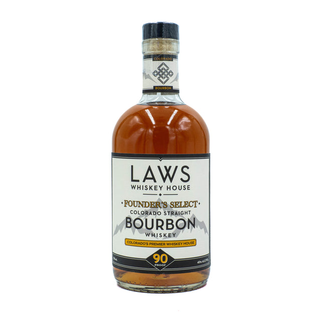 Laws Founder's Select Colorado Straight Bourbon