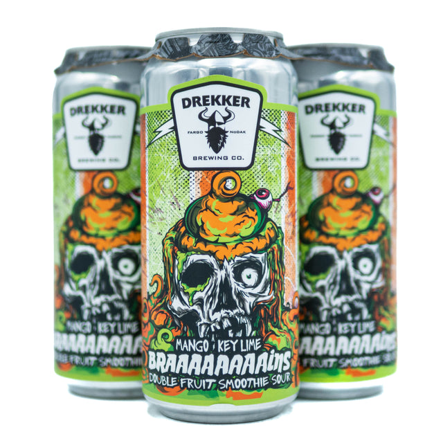 Drekker Braaaaaains Mango Key Lime Smoothie Sour 4pk