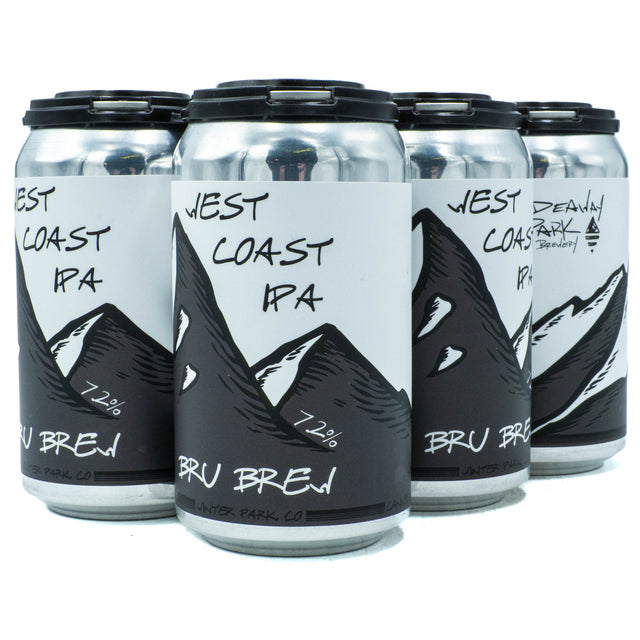 Hideaway Park BruBrew West Coast IPA 6pk