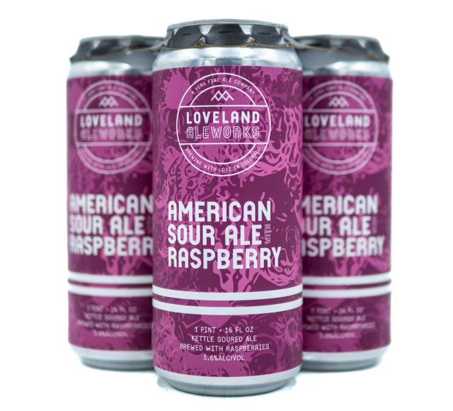 Loveland Aleworks ﻿American Sour with Raspberry 4pk