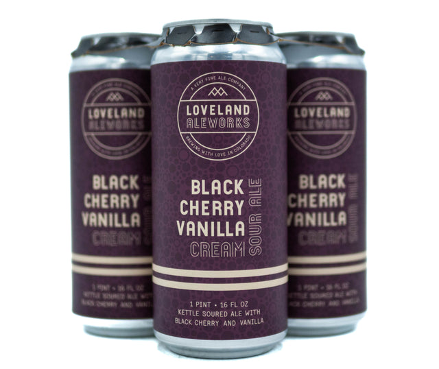 Loveland Aleworks Black Cherry Vanilla Sour 4pk