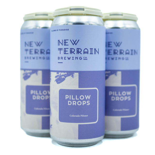 New Terrain Pillow Drops Pilsner 4pk