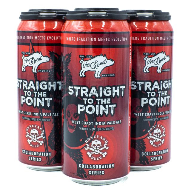 Von Ebert / Boneyard Straight to the Point IPA 4pk
