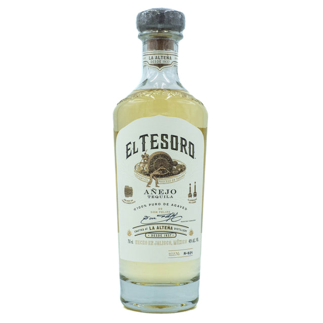 El Tesoro Tequila Anejo