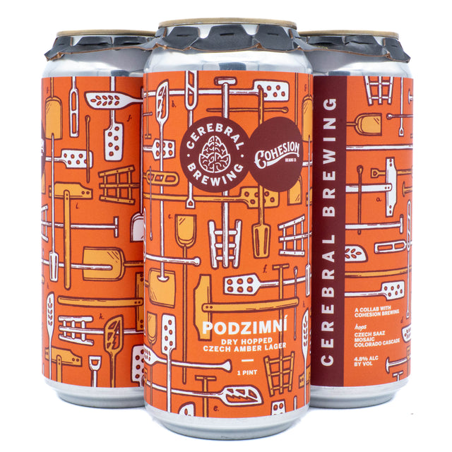 Cerebral / Cohesion Podzimní Polotmavý 12° 4pk