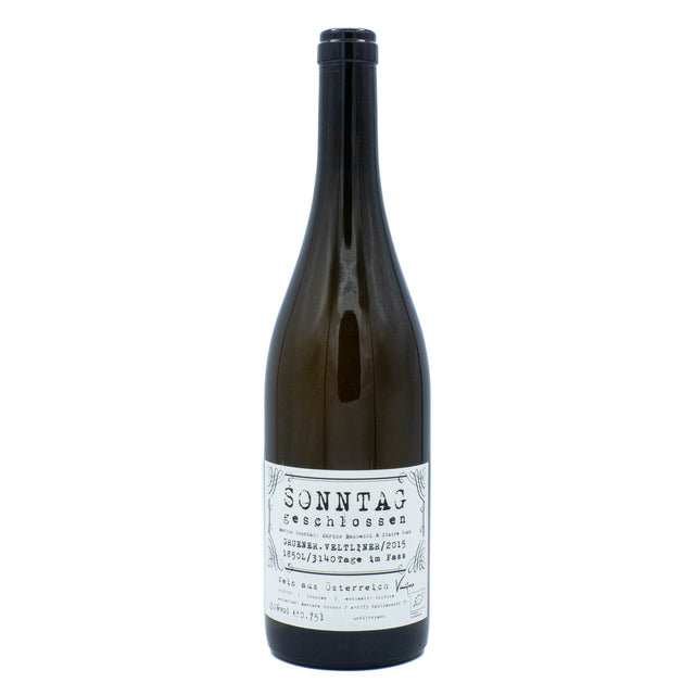 Sonntag Geschlossen Grüner Veltliner 2015