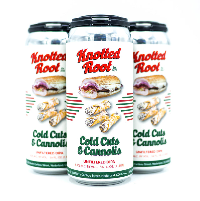 Knotted Root Cold Cuts & Canolis IPA 4pk
