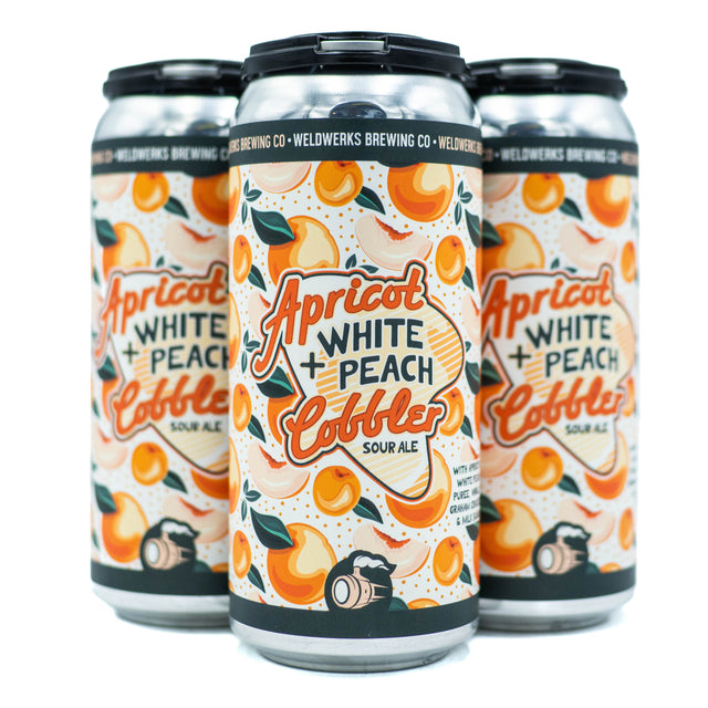 Weldwerks Apricot & White Peach Cobbler Sour 4pk