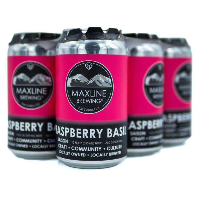 Maxline Raspberry Basil Saison 6pk