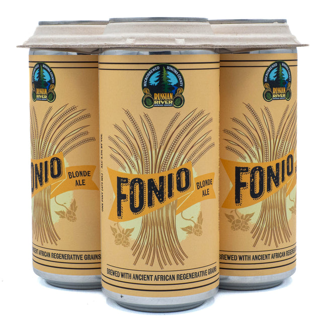Russian River Brewing Fonio Blonde Ale 4pk