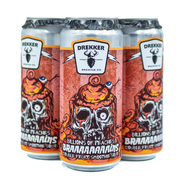 Drekker Billions of Peaches Smoothie Sour 4pk