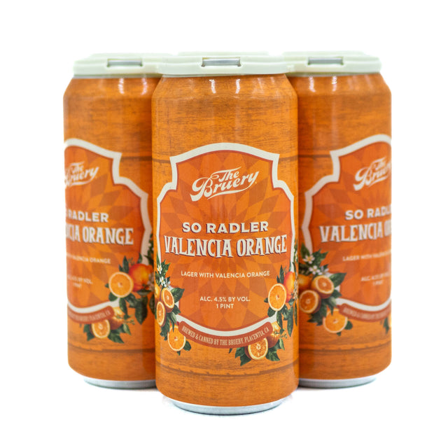 The Bruery So Radler: Valencia Orange 4pk