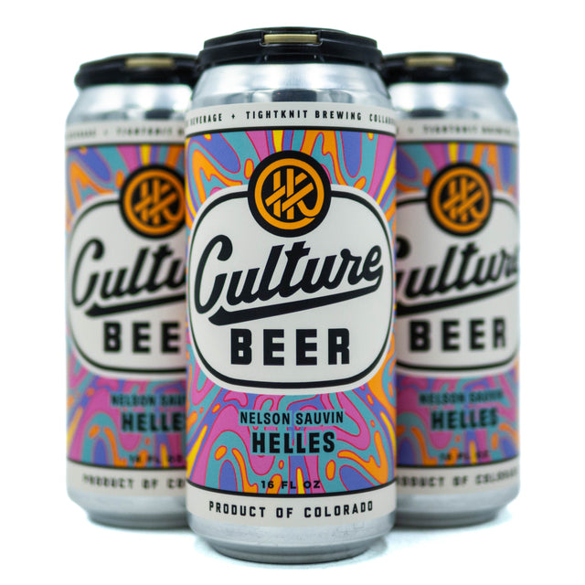 TightKnit / Culture Bev "Culture Beer" Lager 4pk