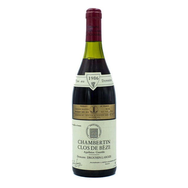 Domaine Drouhin-Laroze Chambertin Clos de Beze Grand Cru 1986
