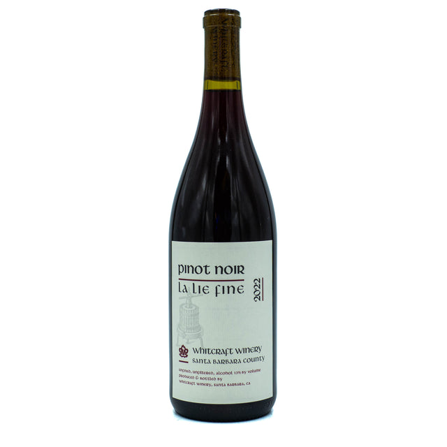 Whitcraft 'La Lie Fine' Pinot Noir 2022