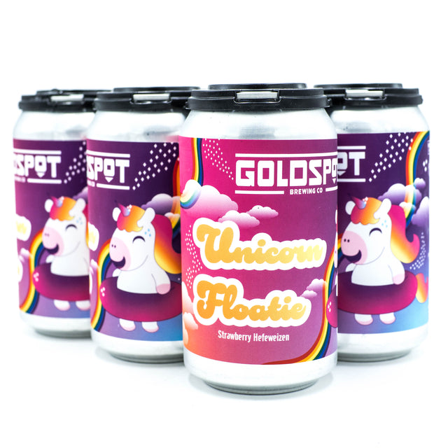 Goldspot Unicorn Floatie Strawberry Hefeweizen 6pk