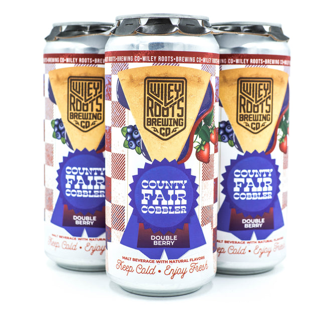 Wiley Roots County Fair Cobbler Double Berry 4pk