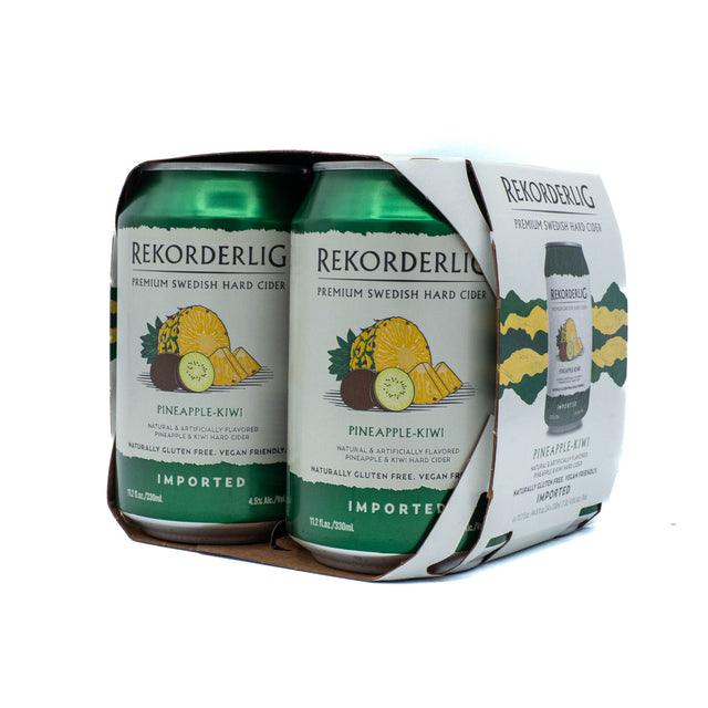 Rekorderlig Pineapple-Kiwi Perry 4pk